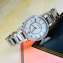 Westchi Silver White Dial Watch