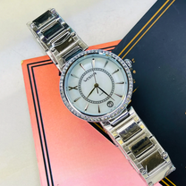 Westchi Silver White Dial Watch